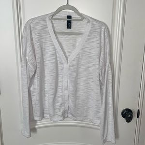 Bobi white cardigan